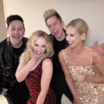 Sarah Michelle Gellar Instagram - Vegas high!! If you can,  go see @kylieminogue at @venetianvegas The theatre they built @voltairelv is amazing. It’s a major vibe. Best night with my boys and the woman I call #mother