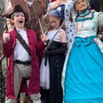 Sarah Drew Instagram - Micah’s birthday party was EPIC as per usual. #nightofmystery created a FABULOUS murder mystery party full of swashbuckling, intrigue, bribing and …. Murder….. as you can see- this crew doesn’t mess around when it comes to costumes!! Happy birthday Micah! 12 looks good on you 🏴‍☠️🏴‍☠️🏴‍☠️🏴‍☠️ @nightofmystery