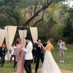Violette Wautier Instagram - So much love was in the air. You guys are truly a perfect match. I’m so happy for you guys🥹❤️ Love you mak mak mak mak. By the way best wedding ever! #herManhisNatty
