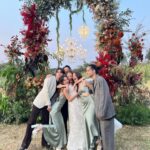 Violette Wautier Instagram - So much love was in the air. You guys are truly a perfect match. I’m so happy for you guys🥹❤️ Love you mak mak mak mak. By the way best wedding ever! #herManhisNatty