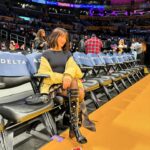 Aitana Instagram - 💛💜 @lakers 💜💛 🤝 de las mejores noches de mi vida 🥇🥇🥇🥇🥇🥇🥇