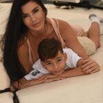 Lamitta Frangieh Instagram - Special sunset with my Love 🤎 by @eliterentalsdubai 
Where luxury and simplicity meet.. 

 📸 @hossamelhalwagy_photography 
.
.
.
#yaghtlife #momandson #dubai #lifestyle #yaghtingclub #sunsetlovers #romance #momentsforever #lovestory #lamittafrangieh #luxury