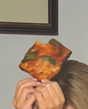 Kylie Minogue Instagram - There’s out … and then there’s … 🍕