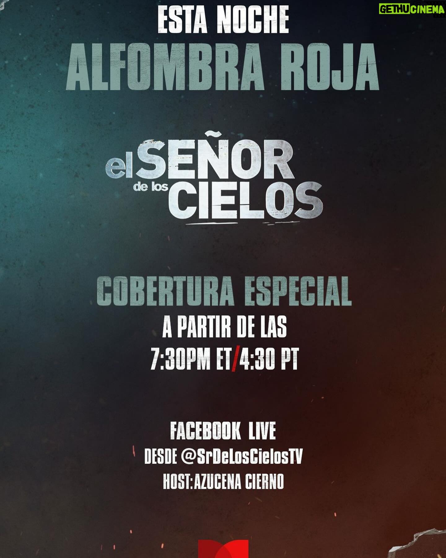 Aleida Núñez Instagram - Los esperamos hoy en vivo en la alfombra roja @elsenordeloscielos @telemundo
