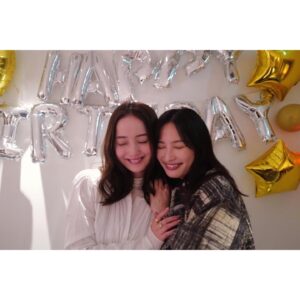 Nozomi Sasaki Instagram - 今日は♥️
絢の誕生日🎂
絢の幸せは私の幸せ♡
沢山思い出作ろう！末永く宜しく👵
先日、少し早く、合同で家族にお祝いしてもらいました✨
毎年、感謝です