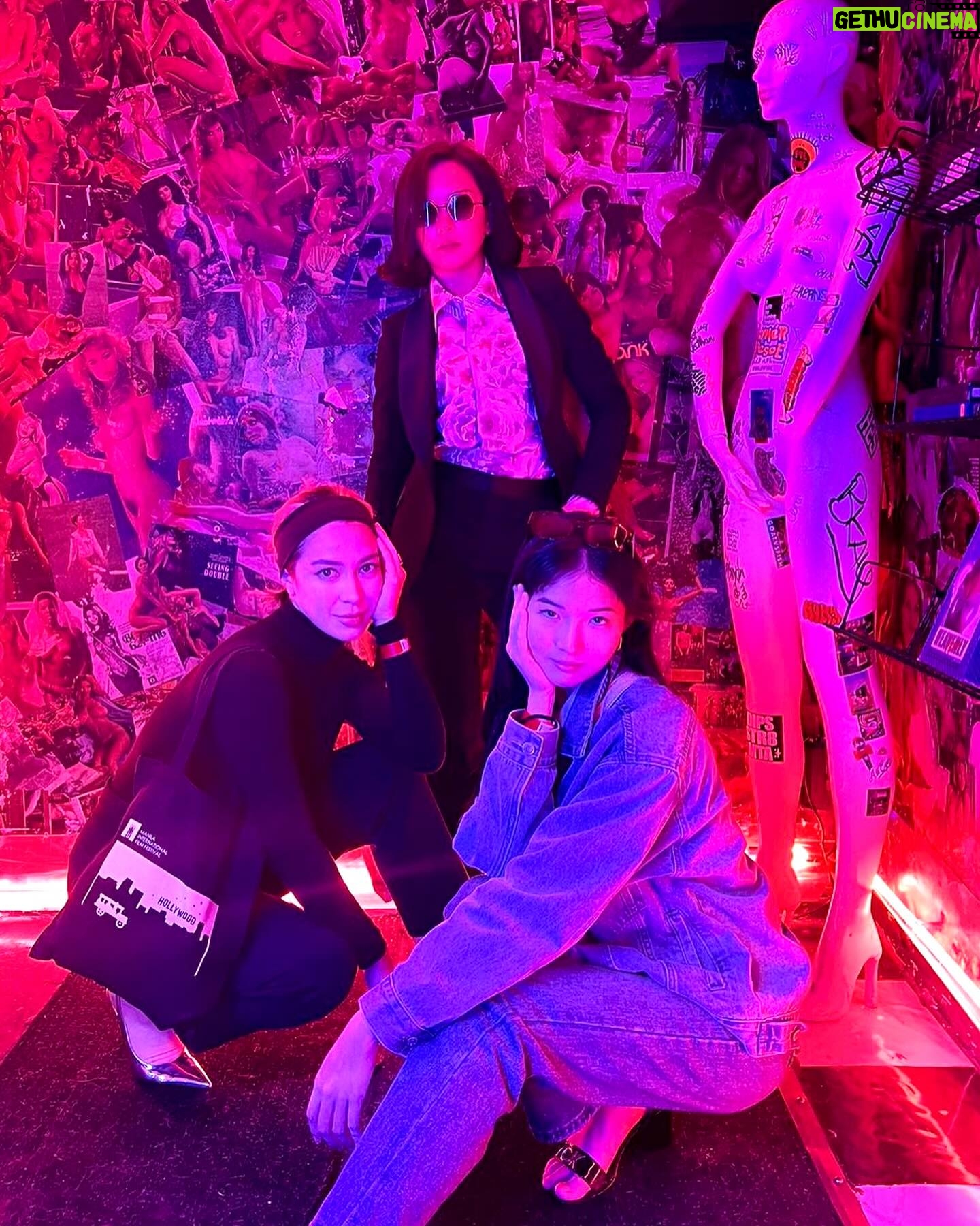 Beauty Gonzalez Instagram - Thank you L.A it was a quickie but a goodie π
The first ever @manilaintlfilmfest was fun.
Thank you @reinsmika and @callmemadz for the company.
Miss you guys already.π©·