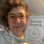 Mayim Bialik Instagram - I so enjoyed when we had @drjennytaitz on the podcast and her new book is SO helpful for managing stress and anxiety! I’m so grateful for this easy to digest format and so many practical suggestions I’ve already started implementing. Thank you Dr Jenny for this wonderful book which is bedside as we speak! Check it out here: Link in bio