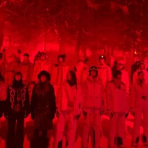 Débora Nascimento Instagram - the amazing Moncler fashion show in the wood was insane. imagine high fashion meeting snow-capped mountains. Moncler knows how to set the scene! :’) @moncler thanks for having me. 

#MonclerGrenoble #monclerfw24