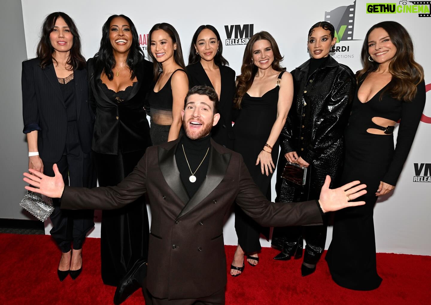 Sophia Bush Instagram - The ladies of @junction_film and the man who brought us all together @bryangreenberg 🫶🏼🖤🫶🏼 #Junction is currently in theaters, and available on Apple, Prime, and more! #linkinbio #JunctionFilm