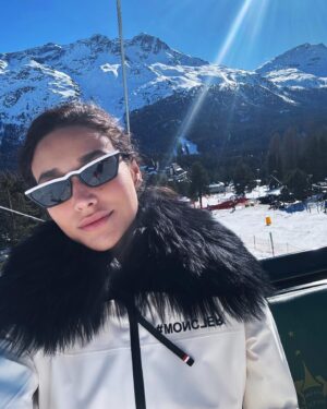 Débora Nascimento Instagram - the amazing Moncler fashion show in the wood was insane. imagine high fashion meeting snow-capped mountains. Moncler knows how to set the scene! :’) @moncler thanks for having me. 

#MonclerGrenoble #monclerfw24