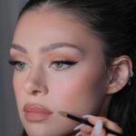Nicola Peltz Beckham Instagram – glam by family @kateleemakeup and @hairbyadir for Lola premiere 🩷🪽🩷