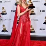 Kylie Minogue Instagram – Thank you @recordingacademy for a wonderful night … Over the moon for Padam Padam to be taking home a GRAMMY (🥹😝) for Best Pop Dance Recording!!! Congrats to @areyoulostboy @inawroldsenofficial and @yugyessam ❤️❤️🥰

📸 Getty Images for The Recording Academy