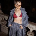 Anna-Maria Sieklucka Instagram - From Munich to Mars
@mcmworldwide your collection is from different space, indeed! Thank u for having me xoxo

#mfw with @vitkac 
.
.
.
📸 @nadiakrawiecka 

P.S. @coreen.ms.k I love u 🤍