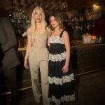 Nicole Wallace Instagram - Thank you @diorbeauty for a beautiful dinner with beautiful people on a rainy day #rougedior 🌹💕
