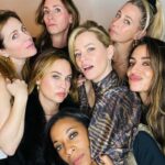 Elizabeth Banks Instagram - Birthday month started out right thanks to these incredible women @lifeandbread @kimhenderson0616 @lizcackowski @meaghancurcio @amydisrael @vicmdavis  #mobwifeaesthetic #aquarius