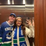 Anna Cathcart Instagram - channeled my energy from the last photo all weekend long🤝 thank you @nhl for a trip filled with good times and good ol’ hockey #NHLallstar