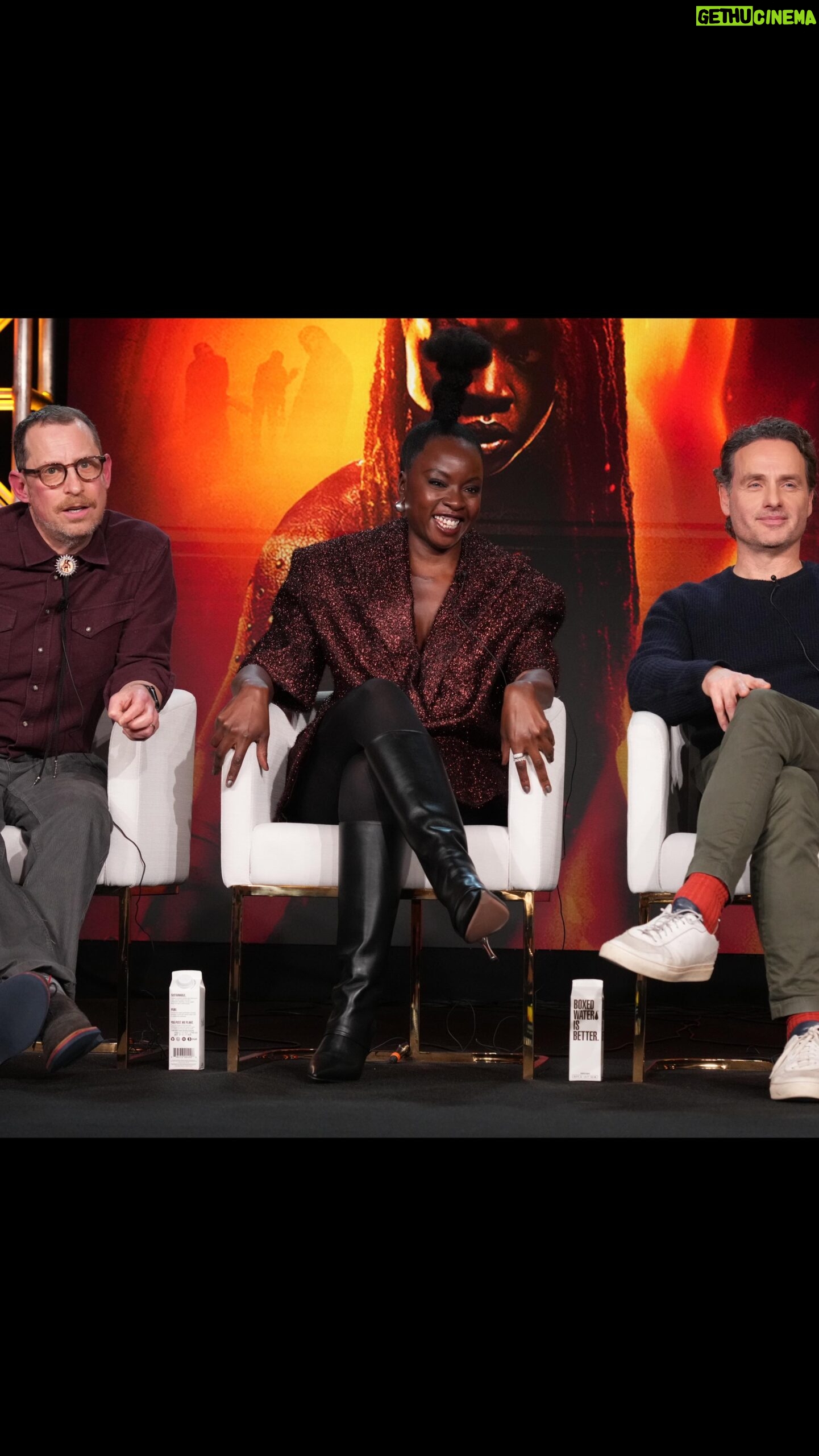 Danai Gurira Instagram - Come along with me on #TheOnesWhoLive press tour! Day 1 💥