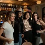 Cynthia Bailey Instagram - fun night celebrating @crystalkungminkoff birthday & catching up with these beautiful ladies. 
we closed the place down literally! 
always so much love, goods times & great energy with Crystal!🎉🎉🎉

@erindanalichy 
@kathyhilton 
@heatherdubrow