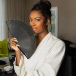 Coco Jones Instagram - It’s officially #GRAMMYs Sunday, and artist @cocojones (Coco Jones) is in Los Angeles preparing for music’s biggest night where she’s nominated for five awards — including Best New Artist. 🤍🎵

Here are #10Things with Coco as she heads to tonight’s @recordingacademy show:

1. Ready for Grammys glam ⭐️

2. “Even when I sing and make music, I love to give empowerment. And I wanted a dress that makes me feel like I’m making a moment.”

3. Coco’s besties sent her big love on the day her nominations were announced.

4. “I’m just trying to not cry.” 🥹

5. A pre-Grammys message from Coco.

6. A surprise message from Coco’s mom 😭😭😭

7. Moments before the magic.

8. A shining star 💖

9. “I’m very shaky — but I’m happy,” says Coco, leaving her hotel.

10. Showtime! 🎬