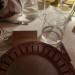Nicole Wallace Instagram - Thank you @diorbeauty for a beautiful dinner with beautiful people on a rainy day #rougedior 🌹💕