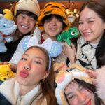 Violette Wautier Instagram - Can’t get enough of Disney💜

#JapanGubSangSeeGubPeekTiSuaySuay #FriendsFlyTH