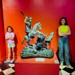 Beauty Gonzalez Instagram – The National Museum is always a good idea🤍
Swipe to the last photo to see our favorite Sculpture
By Our National Hero Jose Rizal. 
It is titled ‘ Mother’s Revenge’
It shows a Mama Dog viciously attacking a Crocodile who has just eaten its Puppy. 
I really wanted Olivia to see that. 
Fair Warning! He he