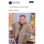 Leah Remini Instagram - I am screaming! This 53-year-old perimenopausal woman will take any and all comparisons to the beautiful Beyoncé!