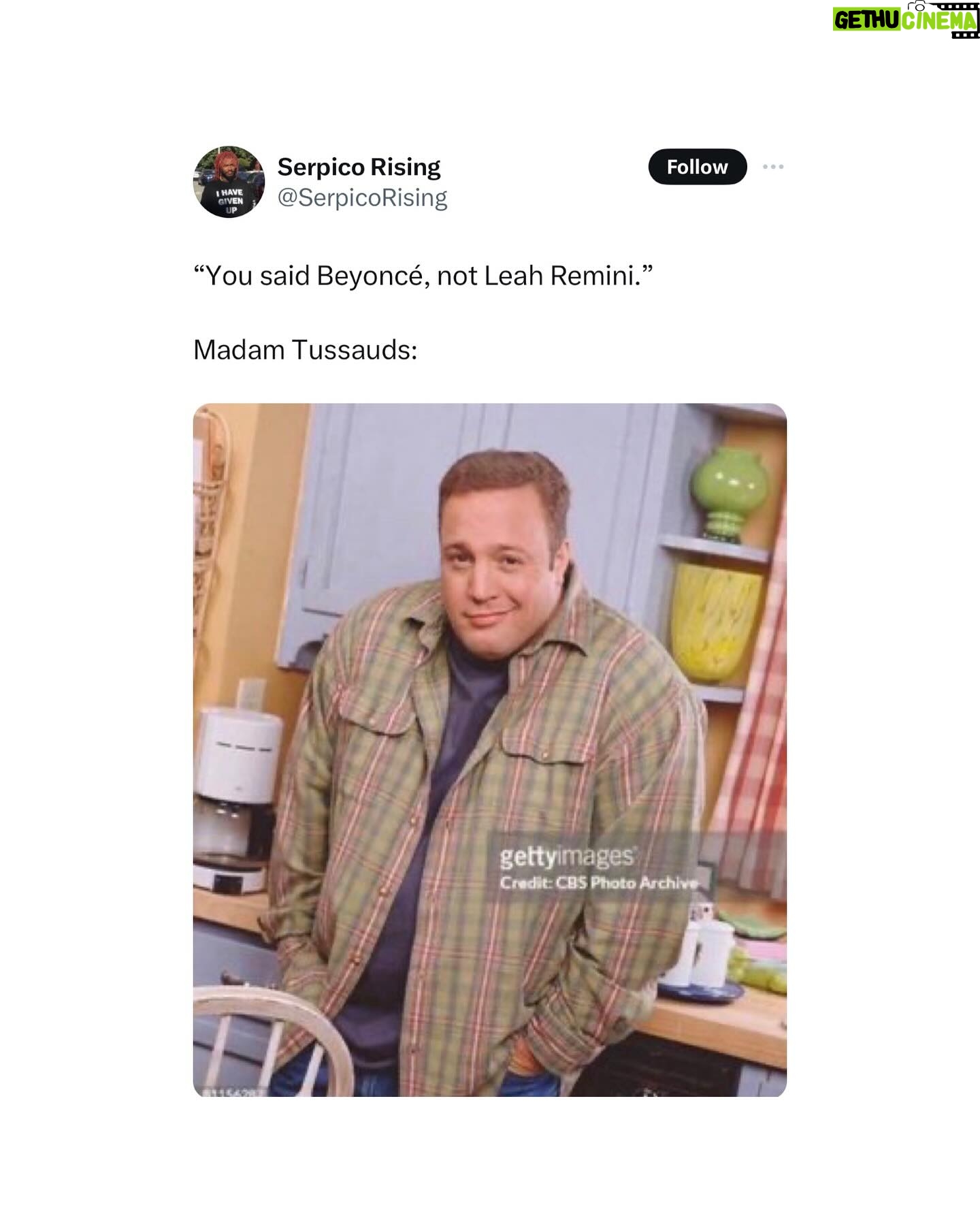 Leah Remini Instagram - I am screaming! This 53-year-old perimenopausal woman will take any and all comparisons to the beautiful Beyoncé!