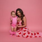 Chanel West Coast Instagram - My mini Valentine @bowiebreeze 🤗💕💗🎀