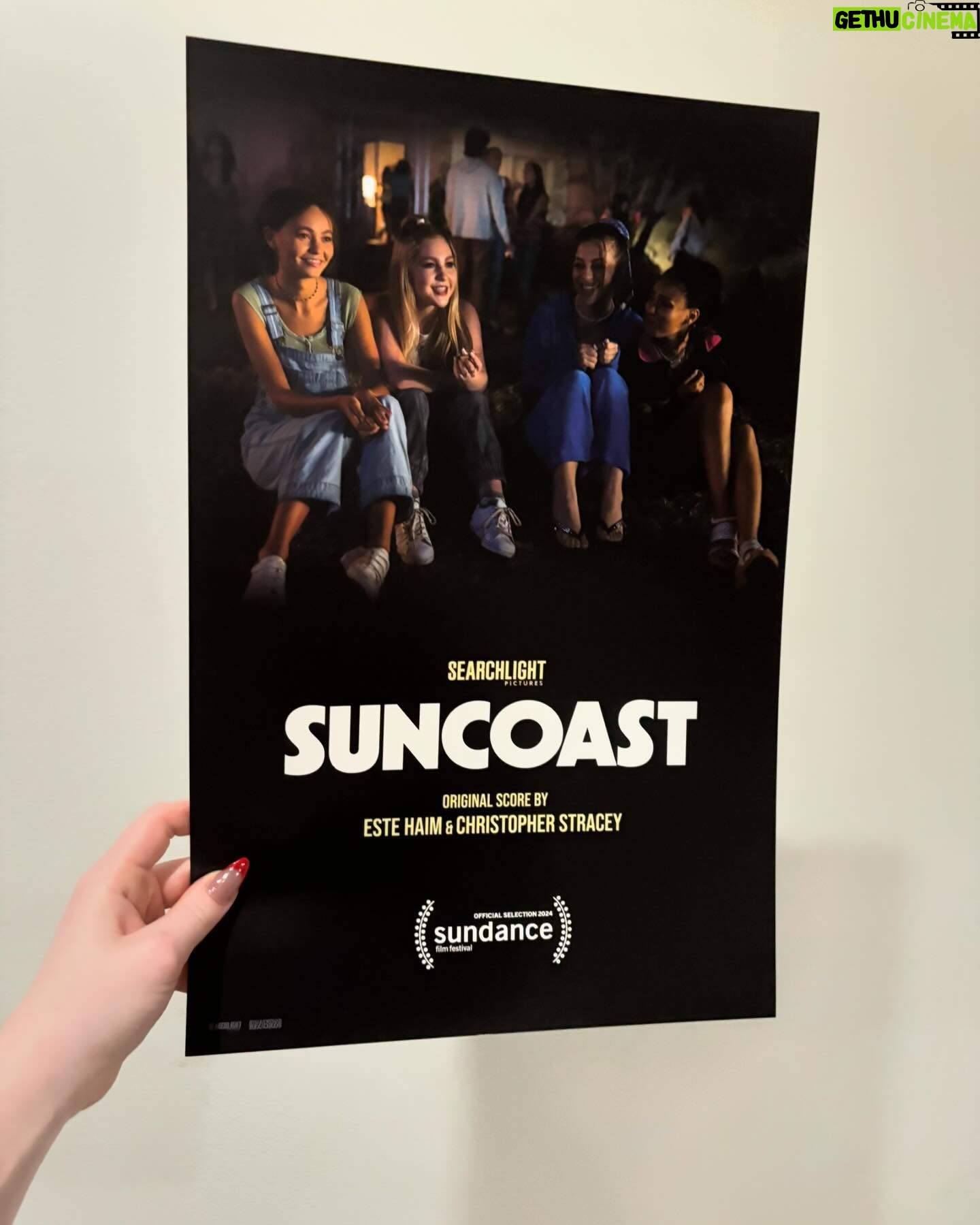 Ella Anderson Instagram - suncoast is now on Hulu!!! thank you for the love in theaters. thank you for the love at Sundance.