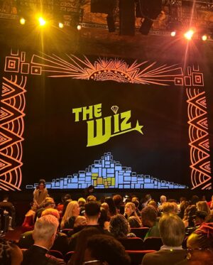 Cynthia Bailey Instagram - spent my valentine’s day easing on down the road to support my girl @kandi last night!🪄
#thewiz is soooo good! 
i was blown away by all of the incredible performances! 
definitely a must see! 
congrats kandi! 
i am sorry i tricked you and told you i couldn’t make it & surprised you!😜

my outfit: @derekwarburton closet