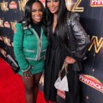 Cynthia Bailey Instagram - spent my valentine’s day easing on down the road to support my girl @kandi last night!🪄
#thewiz is soooo good! 
i was blown away by all of the incredible performances! 
definitely a must see! 
congrats kandi! 
i am sorry i tricked you and told you i couldn’t make it & surprised you!😜

my outfit: @derekwarburton closet