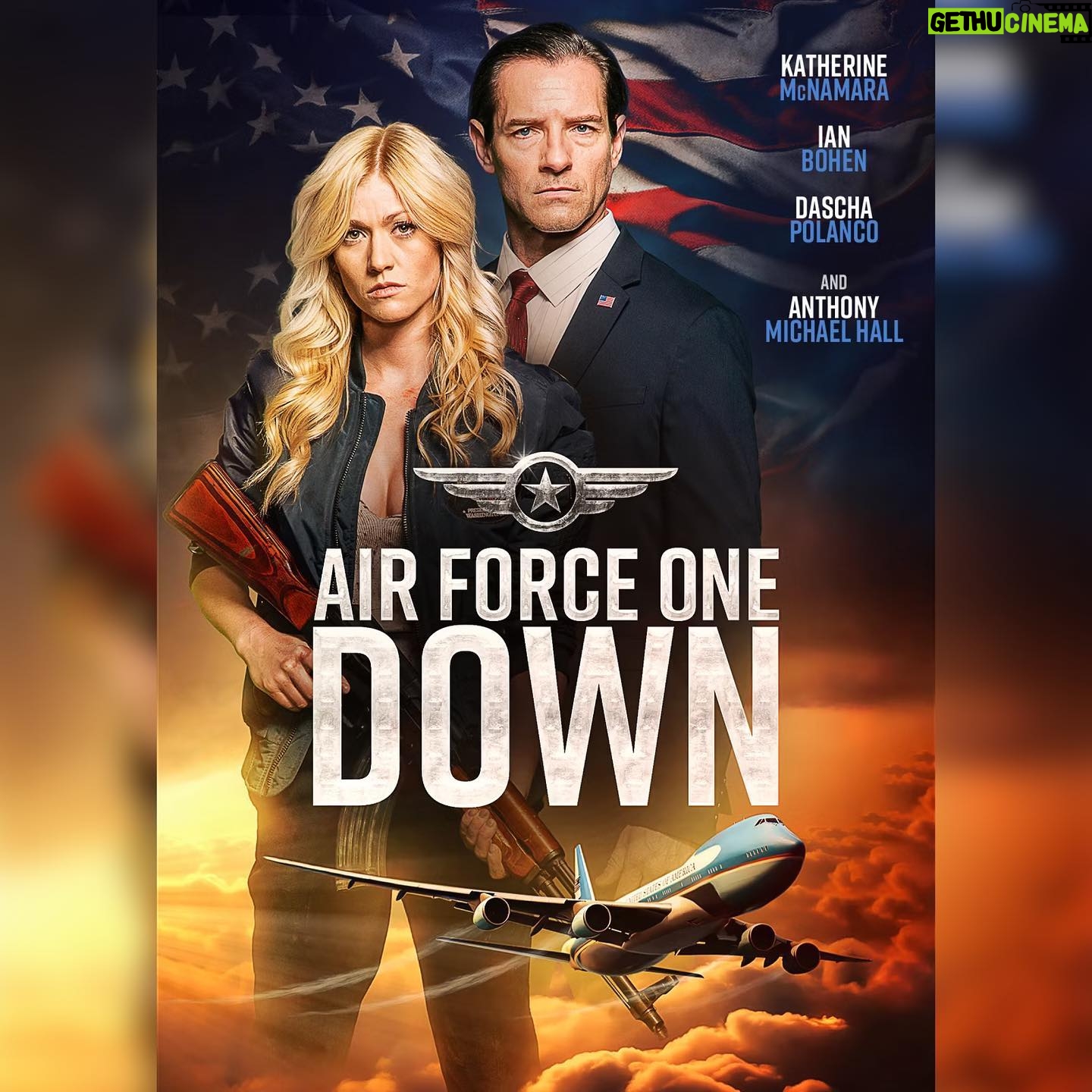 Katherine McNamara Instagram - Ready for takeoff! ✈️ #AirForceOneDownMovie is in select theaters TODAY! Watch it again on streaming Feb 13th! 🦅💥 @paramountmovies @james2bambamford