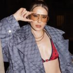 Anna-Maria Sieklucka Instagram - From Munich to Mars
@mcmworldwide your collection is from different space, indeed! Thank u for having me xoxo

#mfw with @vitkac 
.
.
.
📸 @nadiakrawiecka 

P.S. @coreen.ms.k I love u 🤍