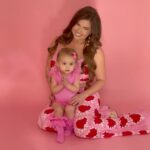 Chanel West Coast Instagram - Valentines Day shoot w/ my little princess @bowiebreeze 💕💗🎀
