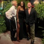 Cynthia Bailey Instagram – βhad a great time with my boys @michaelbeck & @derekwarburton!
thank you both for always taking such good care of me.βπ
#queens
@jovanifashions