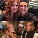 Katherine McNamara Instagram - Happy birthday to two of the loveliest men I know! It’s no surprise you were born on the day for celebrating love. @albertorosende and @matt_barr_ , you both are incredibly kind, caring human beings, supremely talented creatives, and genuinely loyal friends. So many fond memories of shenigans and so many adventures yet to share! Sending so much love to you both today! 🩷♥️