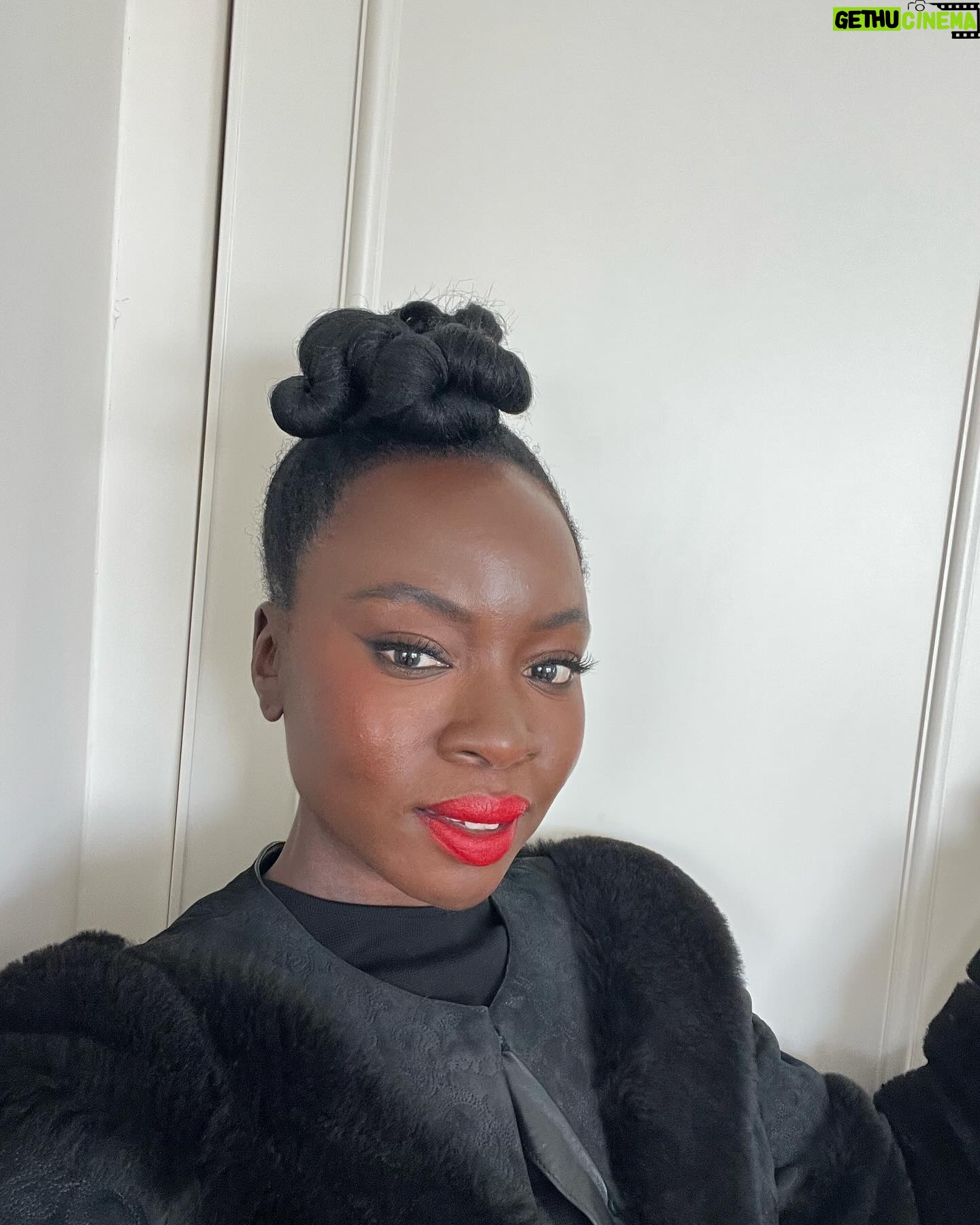 Danai Gurira Instagram - Feelin myself! Happy Day of Love to everyone and thank you so much for all the birthday love today! #ValentinesDay