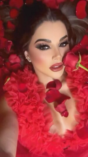 Aleida Núñez Instagram - 🌹❤️#felizsanvalentin #makeup @rulomaquillista www.aleidavip.com