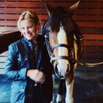 Jessica Capshaw Instagram - Always horsin’ around...