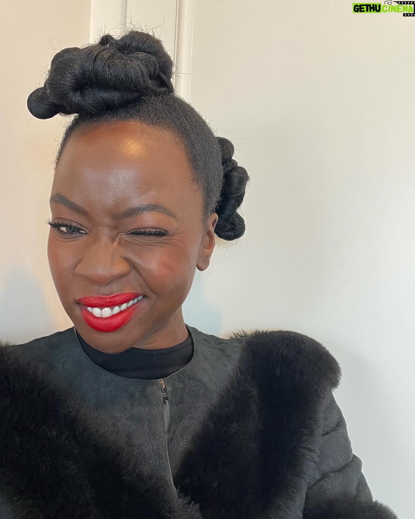 Danai Gurira Instagram - Feelin myself! Happy Day of Love to everyone and thank you so much for all the birthday love today! #ValentinesDay