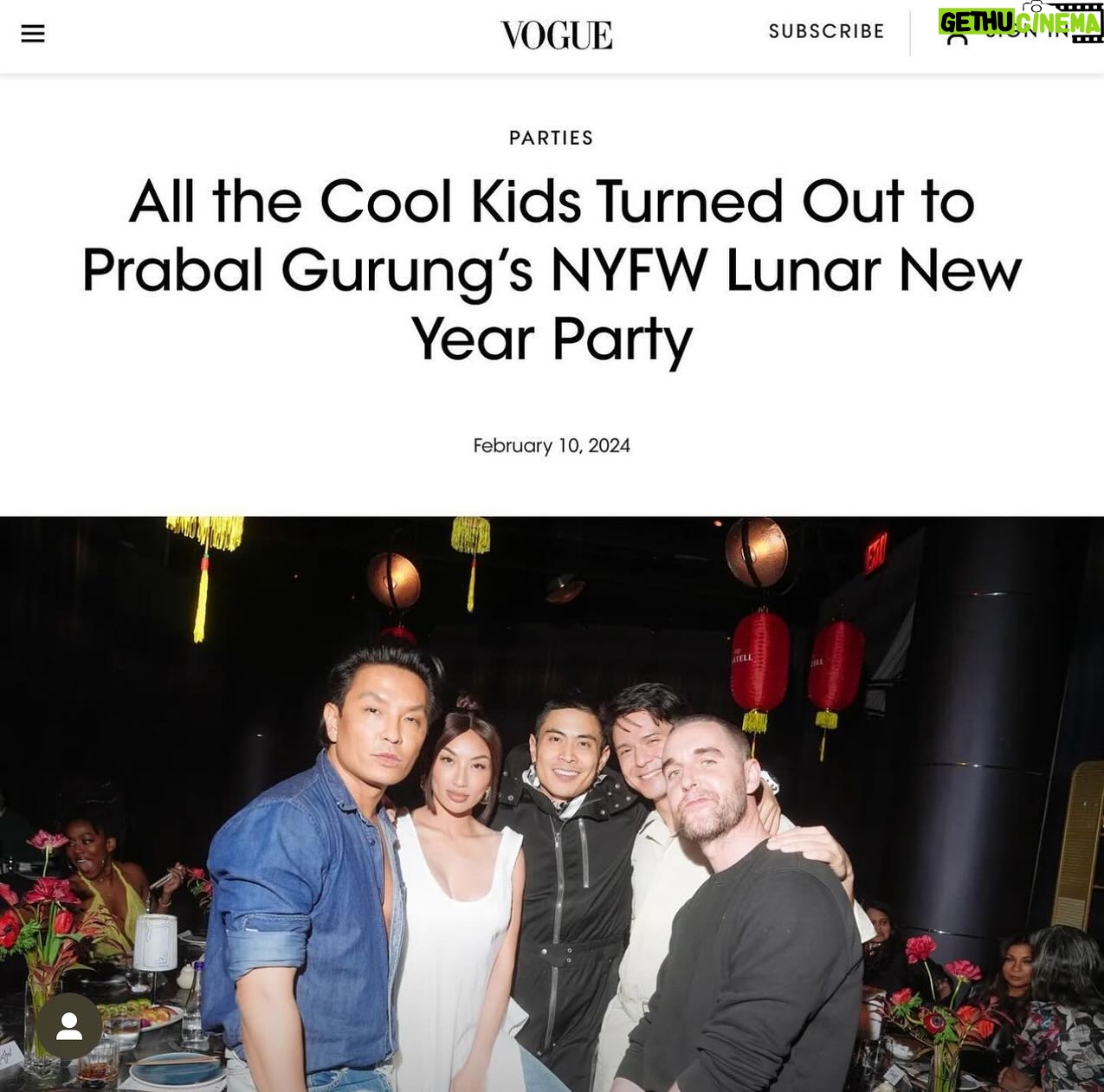 Jeannie Mai Instagram - NYFW, you promised fashion but delivered to me heart and connection ❤️ Amidst my Lunar New Year vibes, Prabal Gurung’s ‘Fragmented Memories’ show wove a tapestry of friendship, nostalgia, and healing that resonated deeply. It was about the substance of our lives, the complex beauty of dealing with loss, and the power of past memories to guide us through. Going through my own sea of emotions, my week became a living note from Prabal’s playbook—embracing the fragments of my past, celebrating moments with my dearest friends, and watching Monaco bloom in new settings. My usual Lunar New Year superstitions of having a clean house or a fresh haircut were replaced by the true essence of connection, reminding me that our richest moments come not from rituals but from the depth of our bonds. Like dodging the rain to watch a memorable Super Bowl halftime in a random West Village bar with my babe @lisajoynolan toasting mezcal margaritas 🤌 , watching the power of affirmations light up Monaco thru this finicky stage of her eating 😮💨, being served the yummiest Korean meal in the cozy Harlem home of @lee_minjin with a side of wisdom & happy tears, to celebrating @tinaleung as the maestro behind the curtain weave her impeccable styling into Prabal’s collection, and losing my voice cheering on main characters @sarita__choudhury @lisajoynolan @lee_minjin down the runway 🤩
This trip to NY reminded me that true beauty and strength lie in our shared experiences and the love that surrounds us, no matter what 🧧🥡🥢
