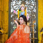 Bidya Sinha Saha Mim Instagram - You are enough, just as you are.🧡

P.c- @syedshahewar.hussain.7 
Wearing - @naiyoree 
Blouse- @wahidasnandonic