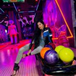 Lamitta Frangieh Instagram - Weekend games fun by  @FashionNova 😎

- fast nights faux leather jacket 
- base for tonight denim corset 
- safe journey Moto jeans 
.
.
#fashionnovababe #fashionnovaembassador #usa #lamittafrangieh #fashionnovapartner #february