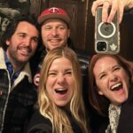 Sarah Drew Instagram – Adore these humans… @juanpablodipace @kaleymccormack @maclainnelson @davidwulf