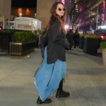 Jeannie Mai Instagram – Wait til I tell u all about my night in @monsemaison ⚡️🖤🌼