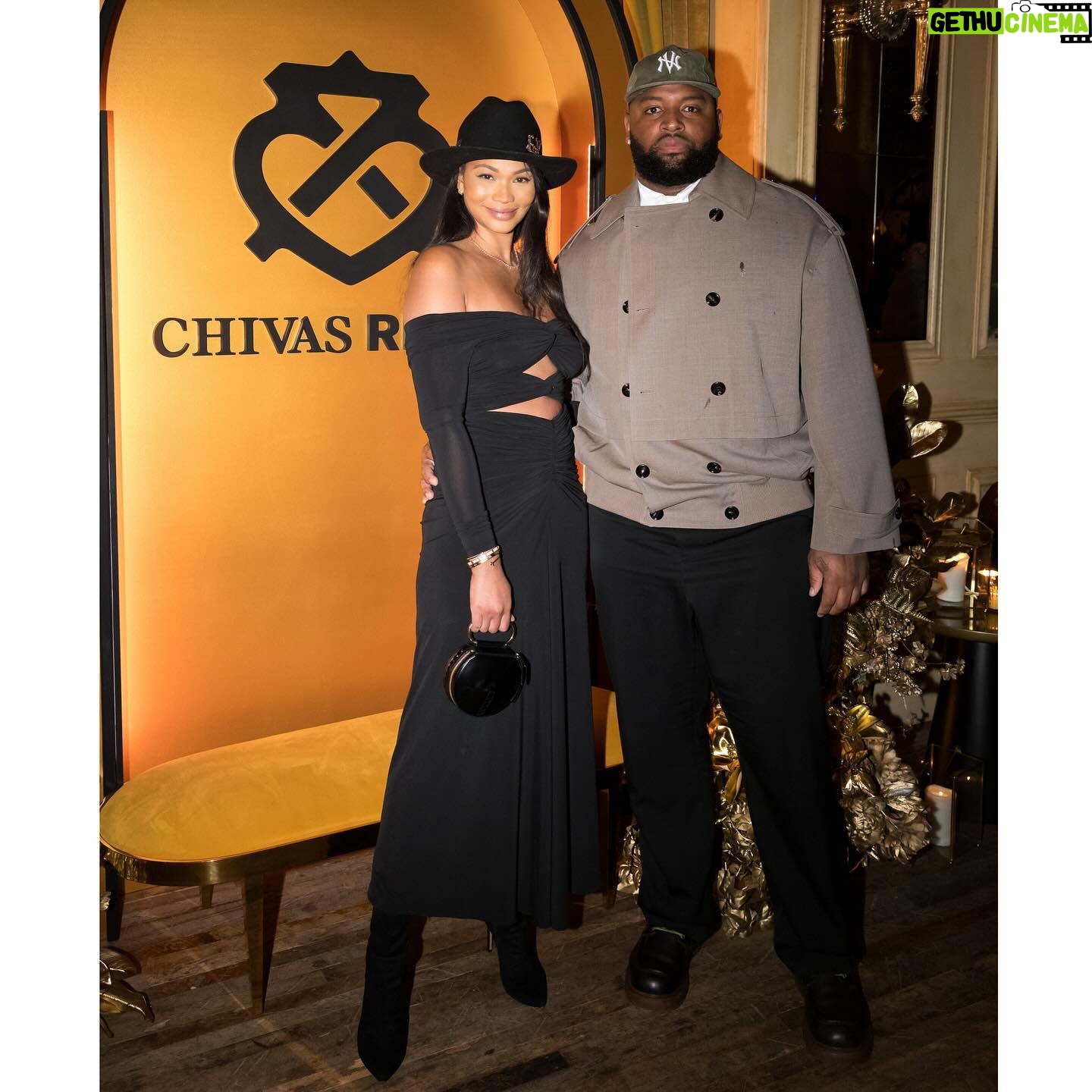 Chanel Iman Instagram - Happy Valentine’s Day ❤️ A beautiful night celebrating our love @chivasregalusa @FalguniShanePeacock.NYC
#UnitedistheNewGold #ChivasPartner