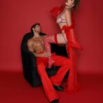 Chanel West Coast Instagram – Valentines Day with my love @domfenison 🔥♥️ Swipe for more sexiness 😜