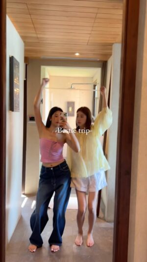 Esther Supreeleela Instagram - Bestie trip~