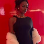Justine Skye Instagram - such a cute night with @hm wearing new #HMStudio!